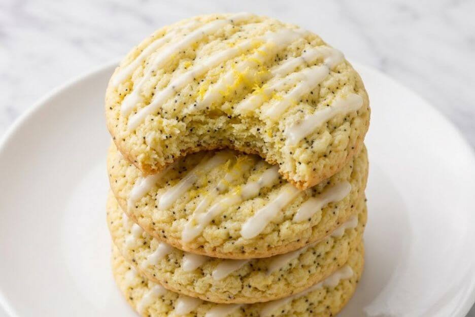 Simple Lemon Poppy Seed Cookies