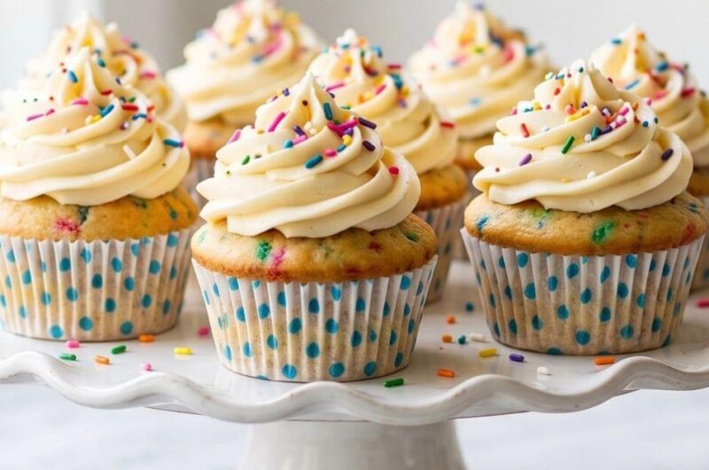 Homemade Funfetti Cupcakes Best Birthday Treat