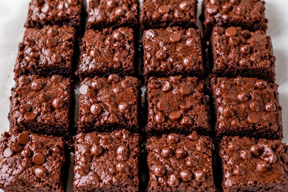 homemade Sweet Potato Brownies