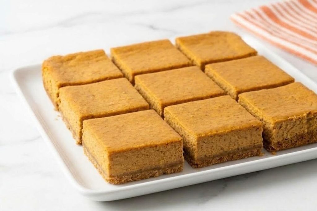 pumpkin spice bars