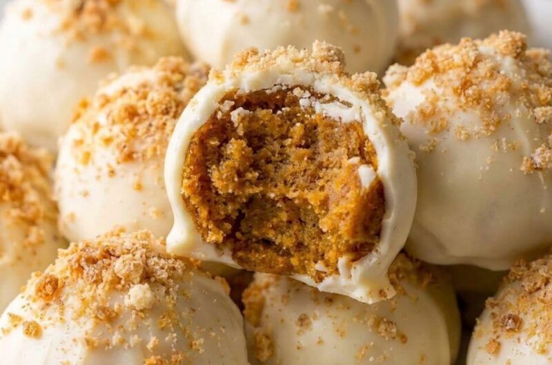 No Bake Pumpkin Truffles: How to Make Them in 20 Minutes