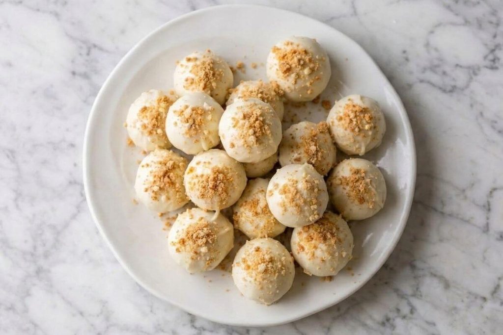No Bake Pumpkin Truffles