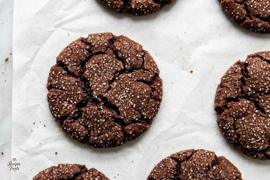 soft chocolate gingerbread cookies