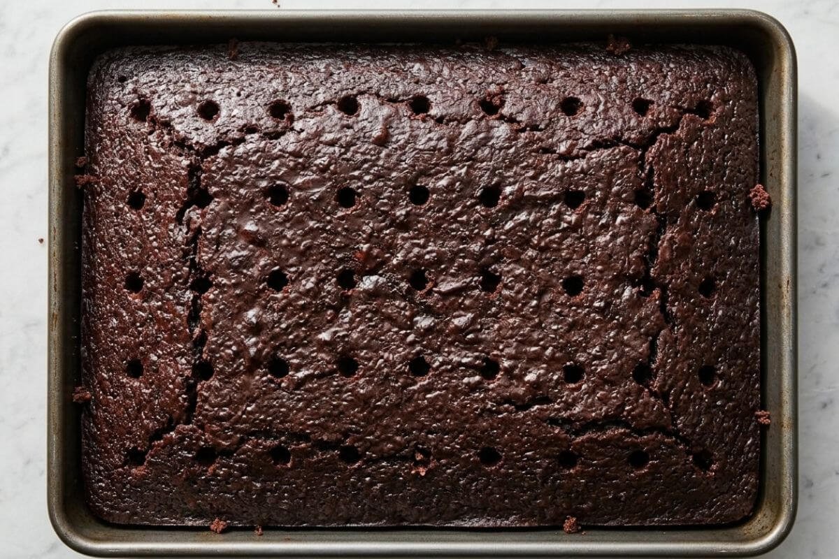 Best Chocolate Poke Cake