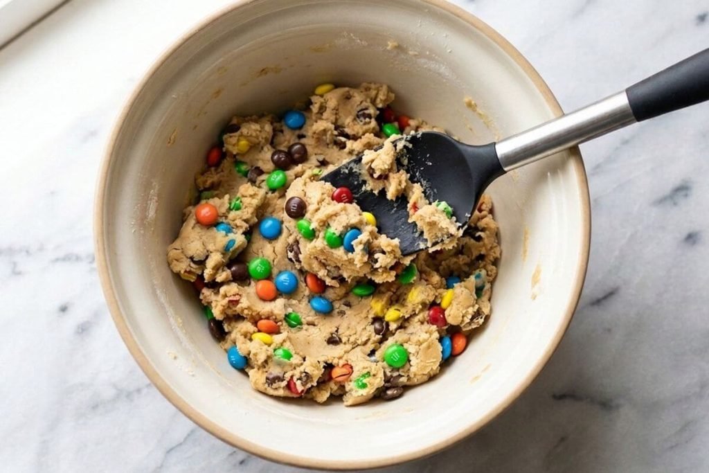 Dough for M&M Cookies