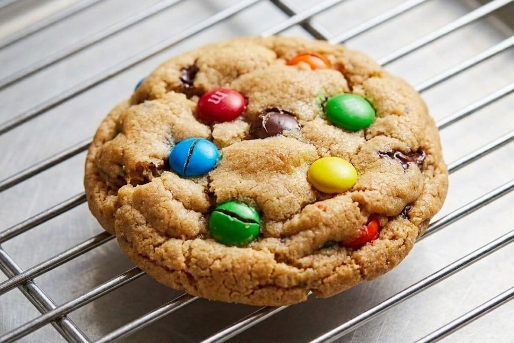 Christmas M&M Cookies