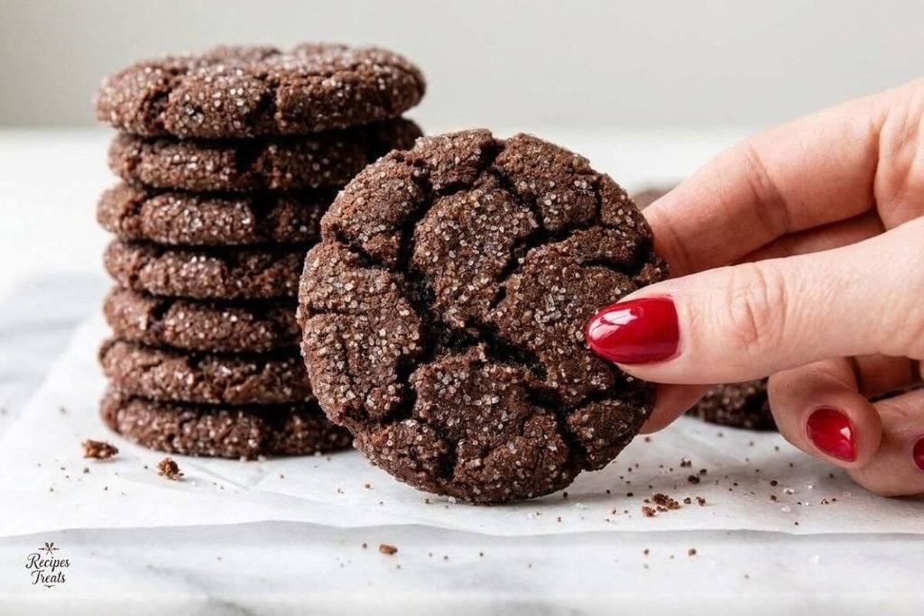 Chocolate Gingerbread Cookies