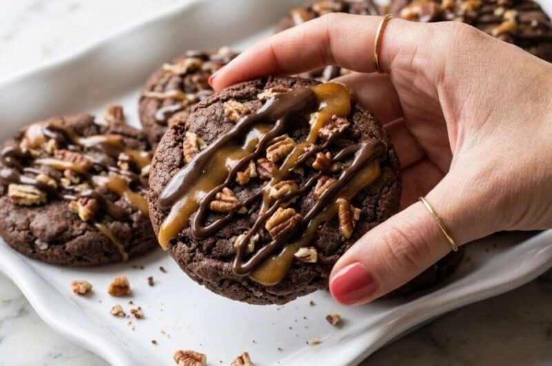 The Best Turtle Cookies Recipe in 30 Minutes